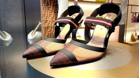 orange fendi shoes|Fendi ladies shoes.